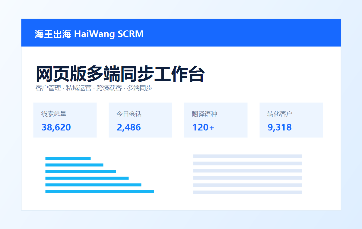 海王出海网页版多端同步工作台